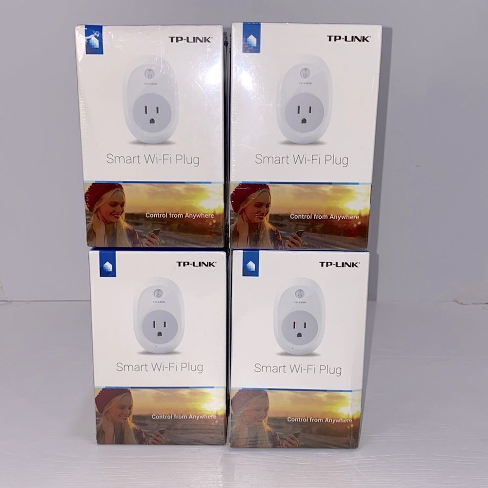 TP Link Smart Wi - Fi Plug Bundle Of 4 New Wit Tags
